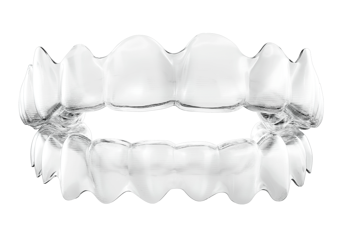 Alineador dental transparente